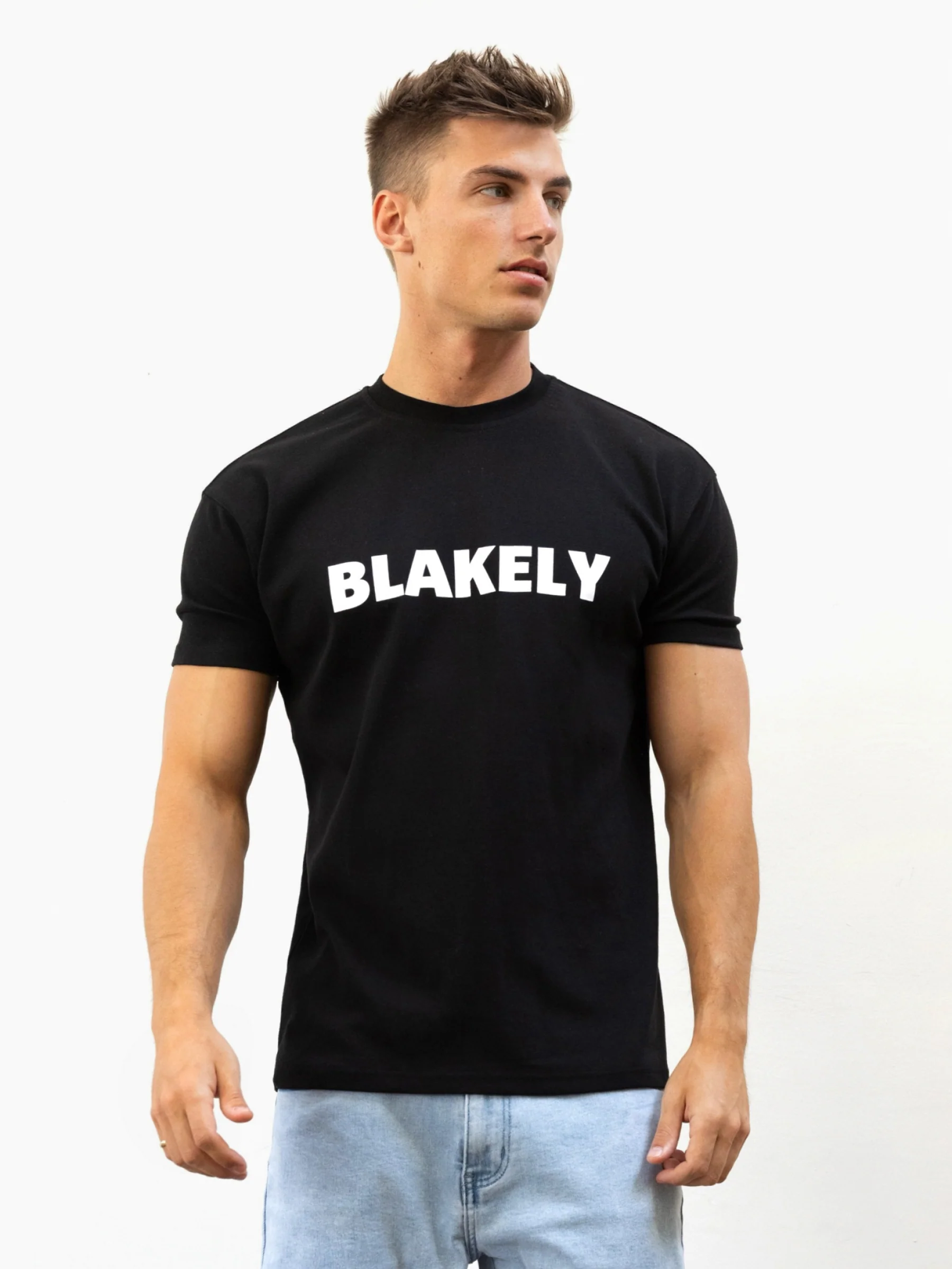 Studio Relaxed T-Shirt - Black - Prinboxs