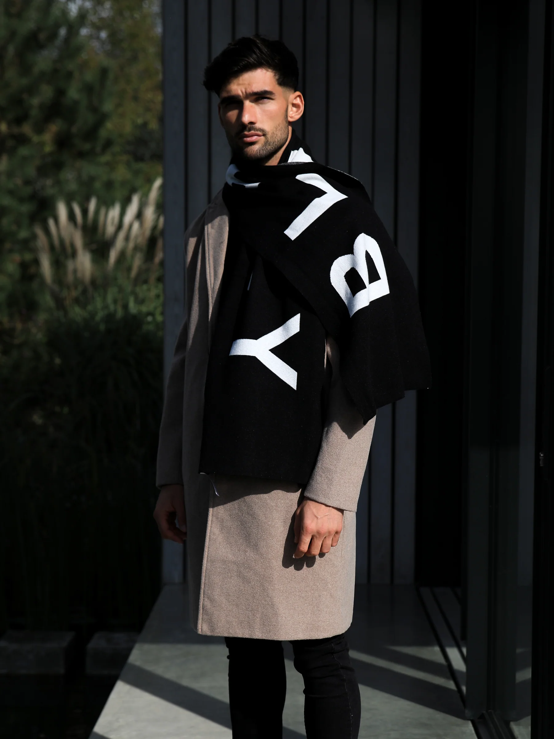 Knightsbridge Tailored Coat - Brown - Prinboxs