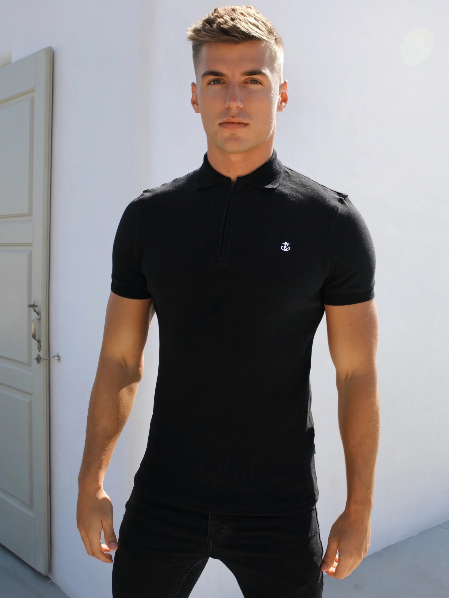 Aspen Polo - Black - Prinboxs